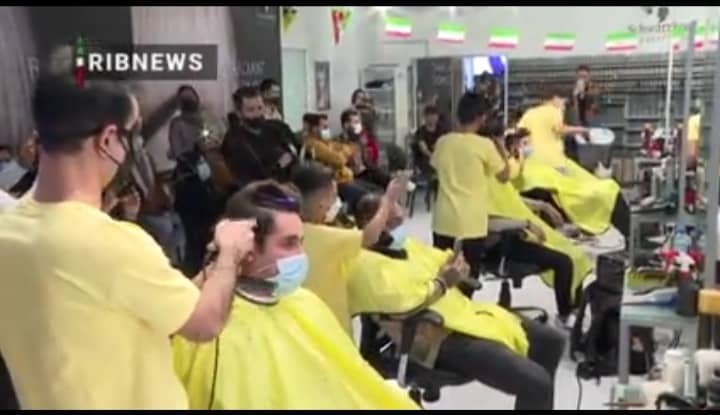 مسابقه آرایشگری در تهران