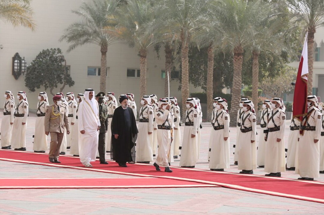 ورود رئیسی به قطر