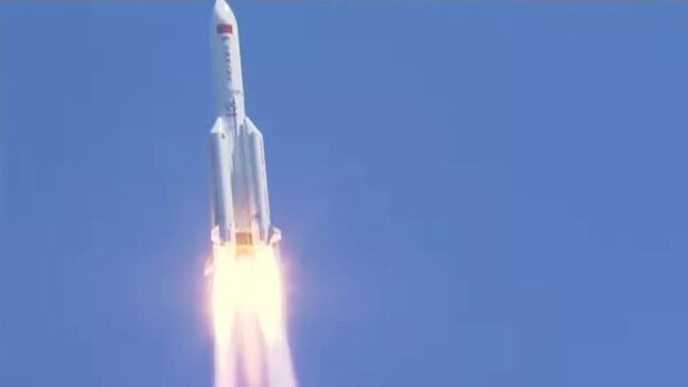 فرود آمدن بقایای موشک فضایی چین دارای وزن 25 تن در اقیانوس هند