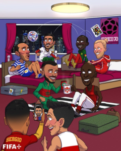 فیفا واکنش جالب و بامزه از آغاز جام جهانی ۲۰۲۲ قطر منتشر کرد. 