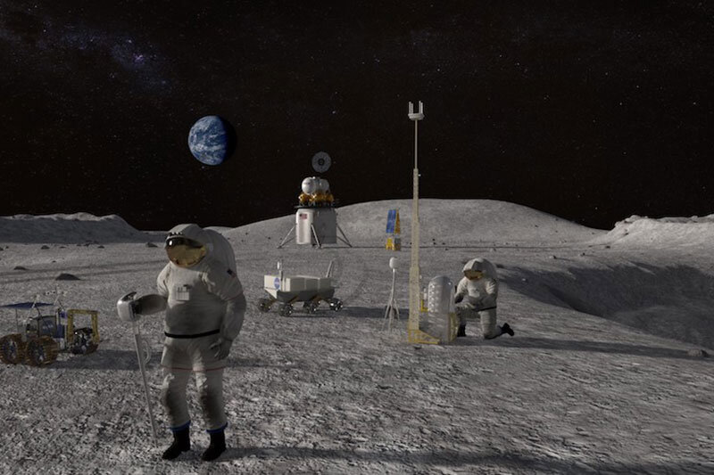 چالش عجیب و جالب برای زنده ماندن فضانوردان روی ماه