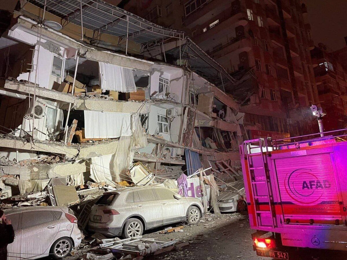 لحظاتی قبل زلزله‌ای 7.8 ریشتری جنوب ترکیه را لرزاند
