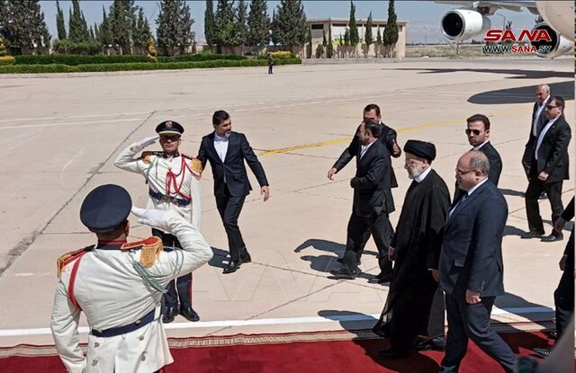 رئیس‌جمهور کشور در سفری رسمی وارد سوریه شد