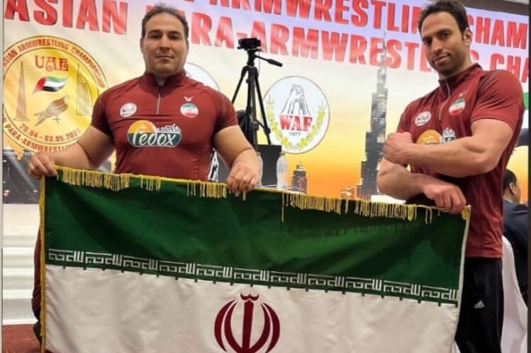 درخشش ورزشکاران آذربایجان شرقی در مسابقات آسیایی مچ اندازی
